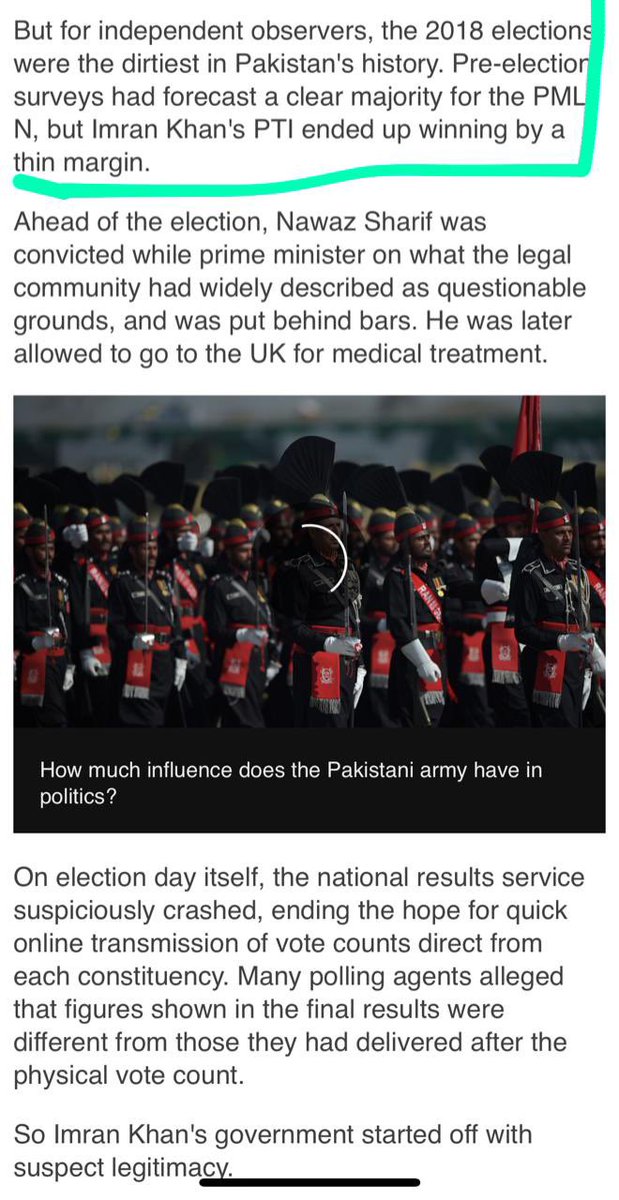 3: On alleged rigging in 2018 election, the piece makes a highly contentious remark that for “independent observers” these elections were the dirties. Who are the independent observer? Ayesha Siddiqa?What is the basis of this claim?What does FAFEN say?(Cont.)