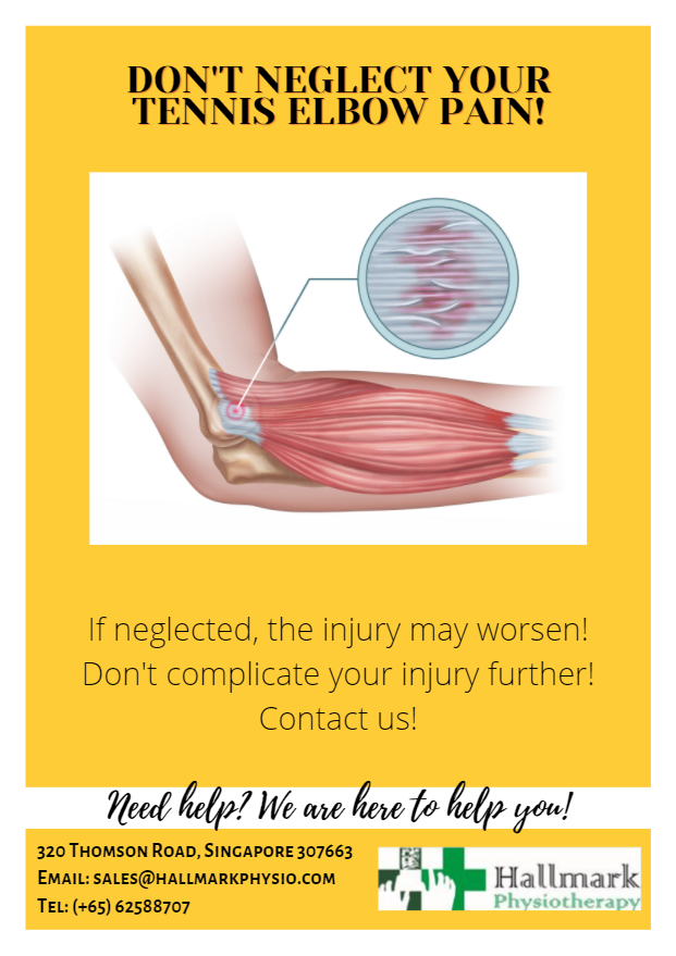 HallmarkPhysio's tweet image. Need therapy for your tennis elbow? Come and consult us!