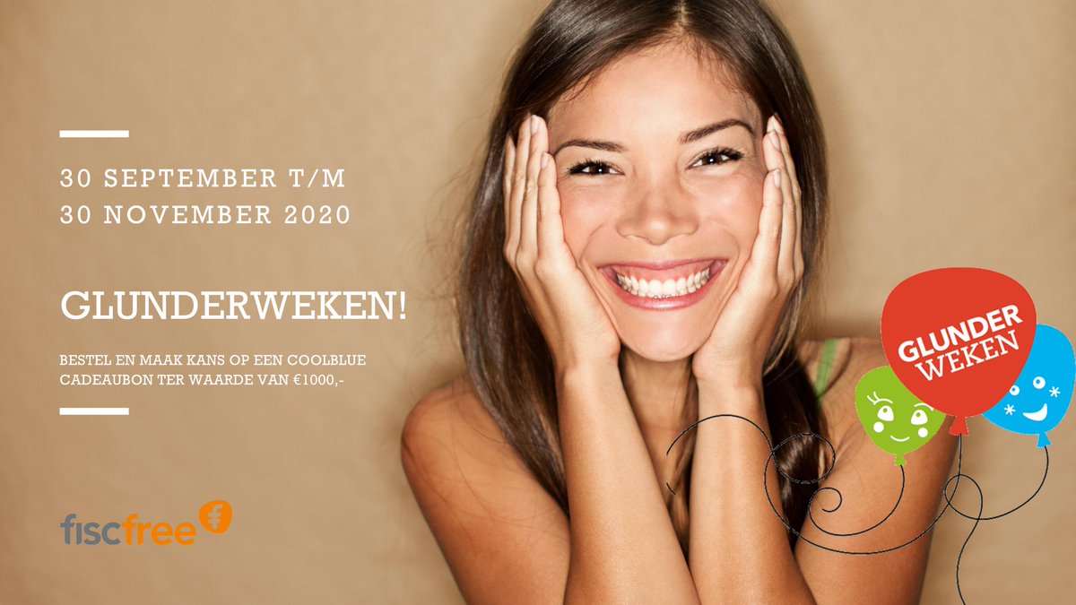 Nog kans maken op een cadeaubon van € 1.000,- van <a href="/Coolblue_NL/">Coolblue</a>? 🤩 Je hebt nog één week te gaan om je bestelling te plaatsen via bit.ly/FiscFree. 

Het werkt zo:
✅ Login: bit.ly/FiscFree  
✅ Plaats vóór 1 dec. je bestelling naar keuze.
✅ Maak automatisch kans!