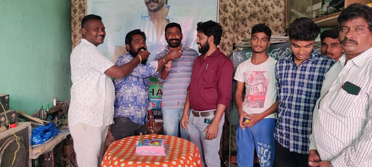 Yuvasamrat  @chay_akkineni Birthday Celebrations At Jammikunta , Karimnagar dist  #NagaChaitanya #HBDNagaChaitanya