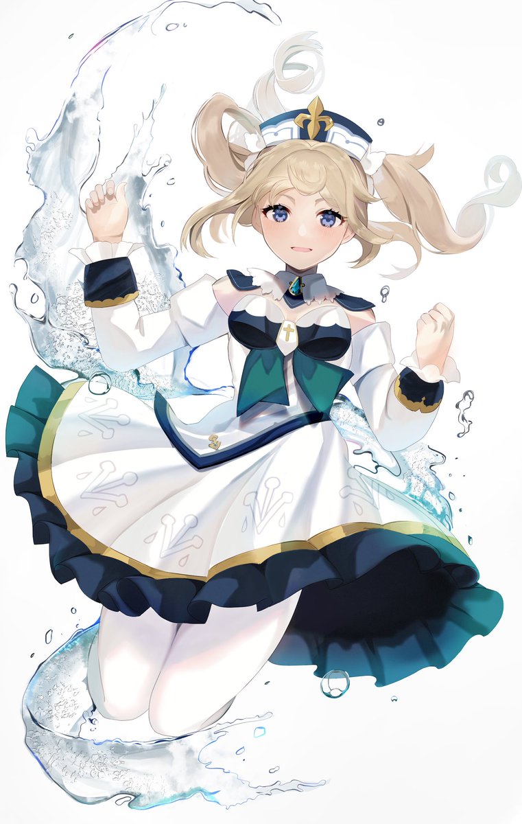 バーバラ描きました。 #原神
