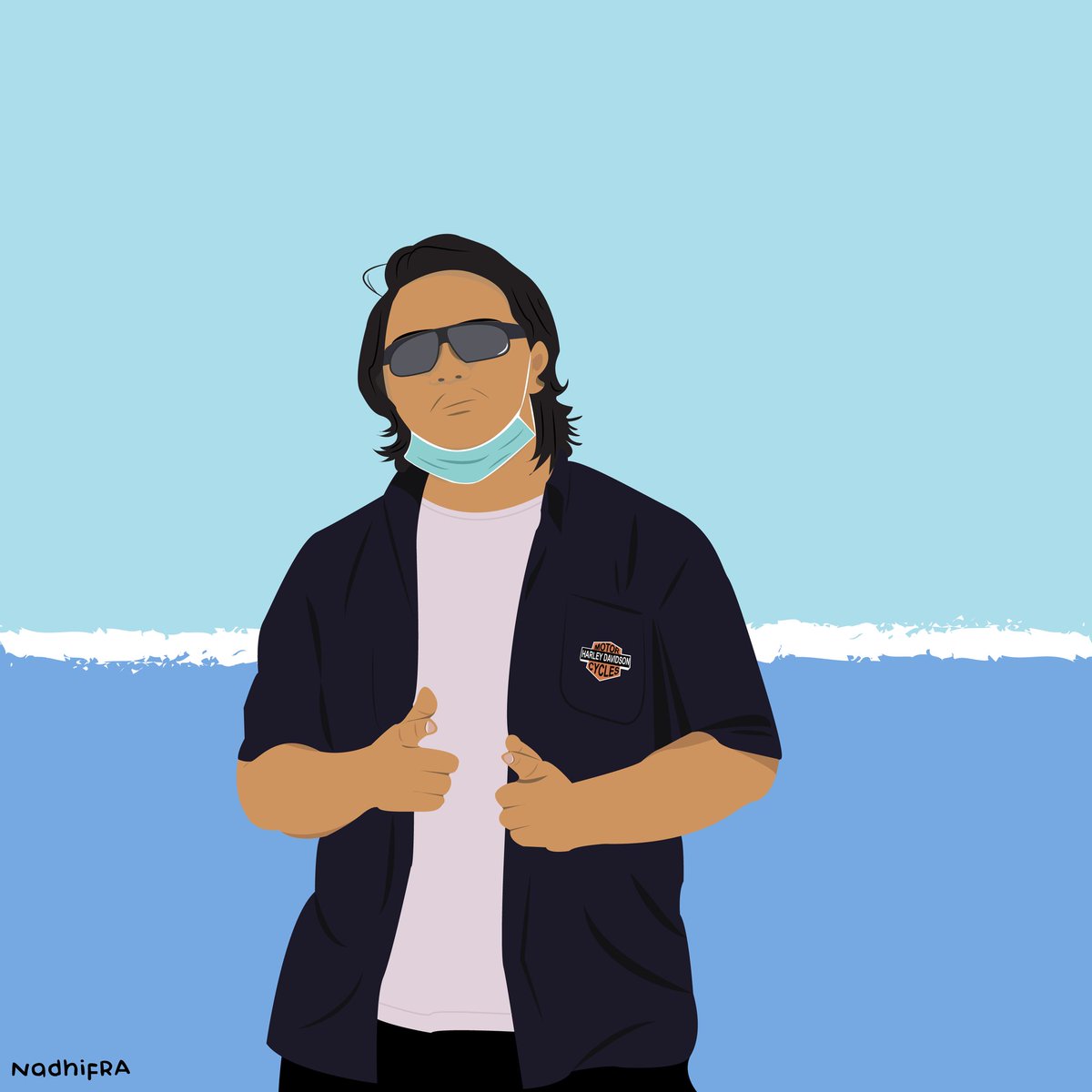 My guy saka looks cool as ice ❄️