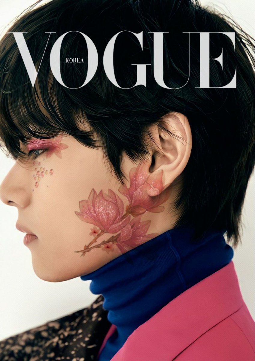 GKC0RE's tweet photo. vogue x kim taehyung. https://t.co/nhaEUqoVvn