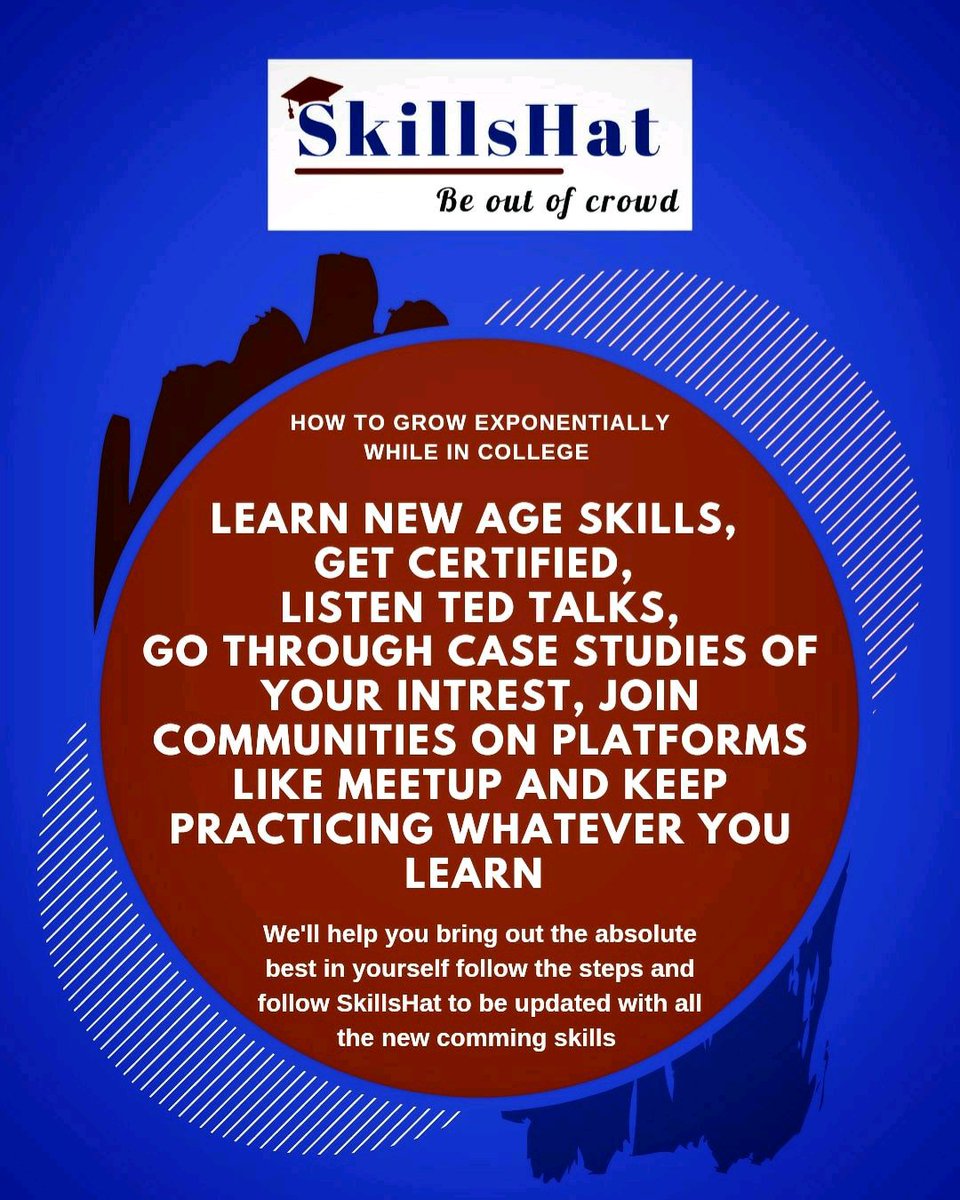 SkillsHat's tweet photo. #elearning #education #onlinelearning #learning #covid #edtech #online #distancelearning #school #teaching #students #stayhome #onlinecourses #onlineclasses #training #elearningdevelopment #learn #edchat #digitallearning #onlinetraining #teacher #technology #onlinecourse https://t.co/0FDy4e1yIL