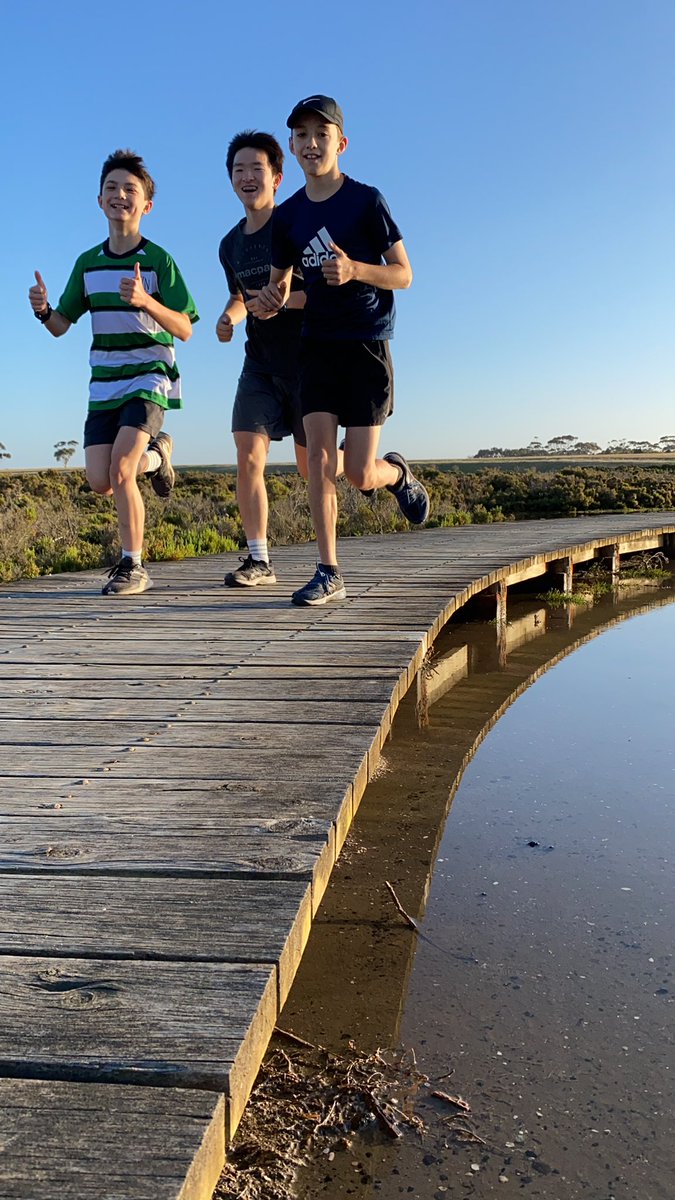 petesherwin's tweet photo. Our running club is fabulously well attended each Tuesday and Friday morning. And no wonder! #RunningClub #BarwonLife https://t.co/BgySz9qOFg
