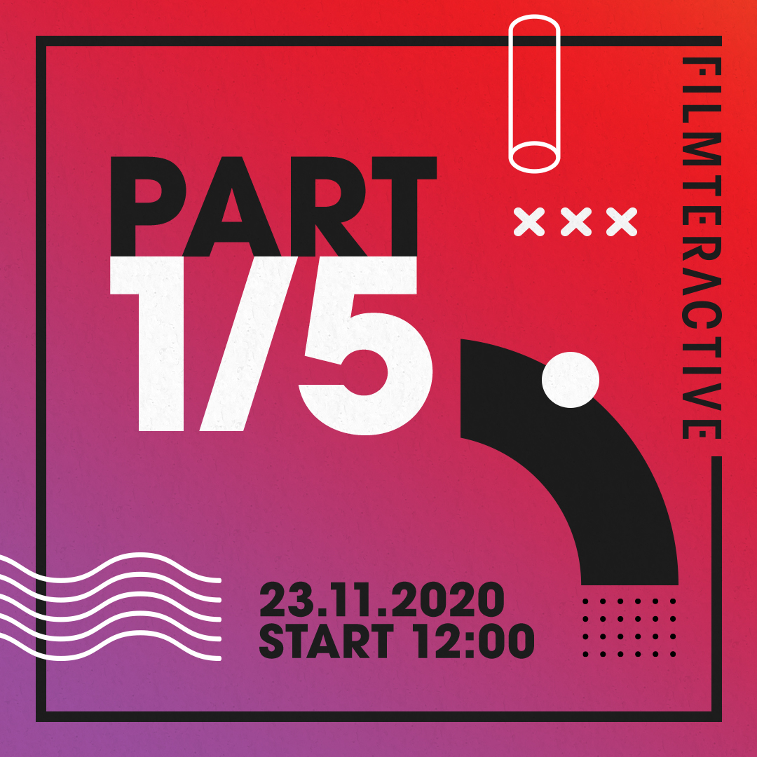 It's today! At 12:00 we start #Filmteractive2020. If you want to receive notifications about today's streams, click the links below: 
Start at 12:00: bit.ly/2HubU56
Start at 16:10: bit.ly/394vv7i
Start at 17:30: bit.ly/3nHu4j8
filmteractive.eu