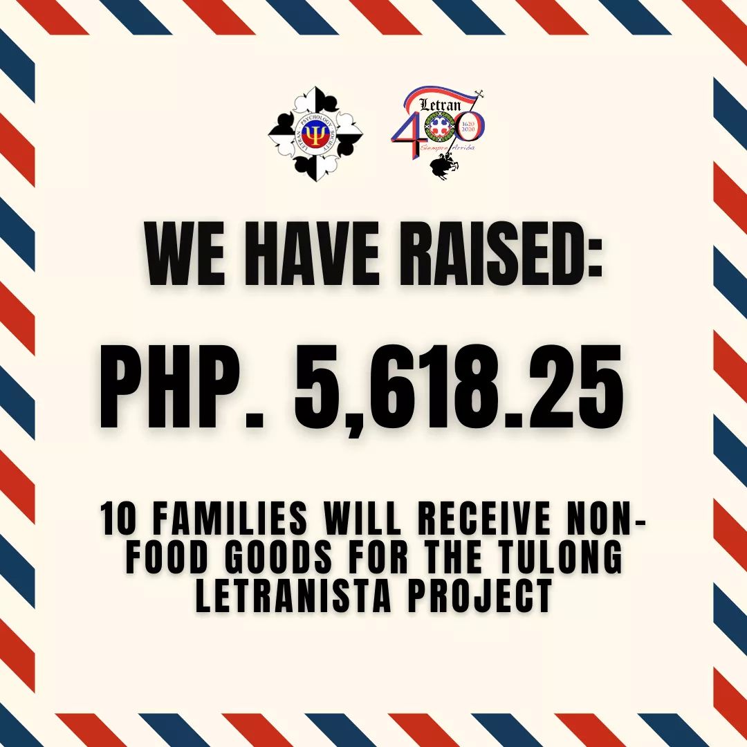 thelpsofficial's tweet photo. TRANSPARENCY REPORT
The organization would like to thank everyone who supported the donation drive that was held from November 18 to November 22.
Attached herewith is the link to our Financial Report:
https://t.co/1J01NUgfUg
(1/2)
#TulongLetranista
#thelpsupdates https://t.co/CcRrZEjA6M