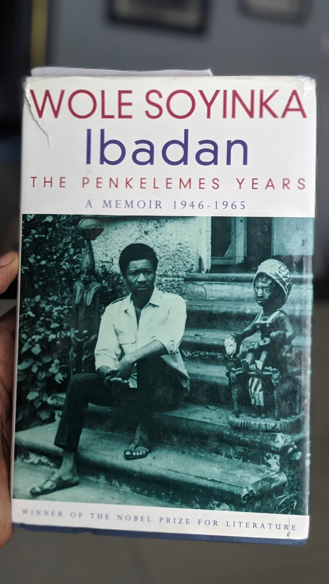 The photo was immortalised on the cover of Ìbàdàn the Penkelemes Years -- his 1994 memoirs of his early teenage years to the mid sixties.The photo here was credited to Hulton Deutsch, though the original in the Times was credited to some Ọdúnsì (will confirm for sure later)