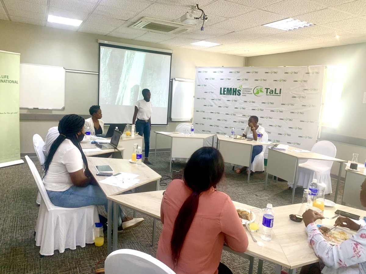 tagalife's tweet photo. As part of #WE4L TaLI received support from @HivosWiL to create #LEMHs curriculum, today we are training our facilitators on new curriculum which is looking at main thematic areas such as #SRHR #GBV #ICTs #Climate #financialliteracy #Advocacy #Education #HumanRights #leadership https://t.co/Q1mTdhaL0K