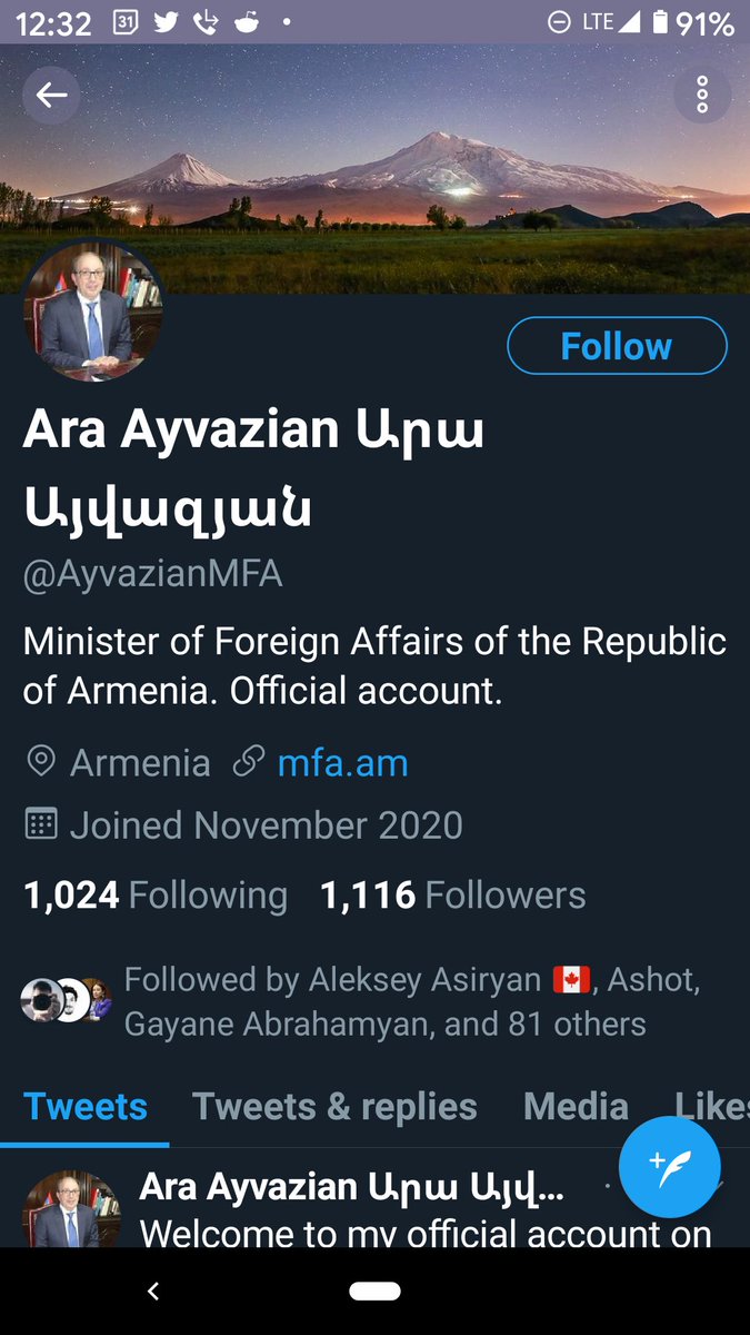 Kornelij's tweet photo. Ժող, սա իրական ԱԳՆ նախարարը չէ, անֆոլու ու ռեփորթ, փլիզ https://t.co/qpN1PJzIKb