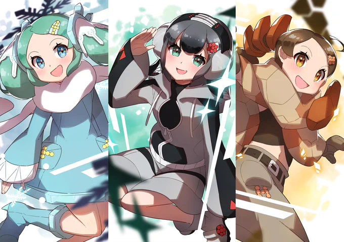 レジ系の擬人化全部描きました! 