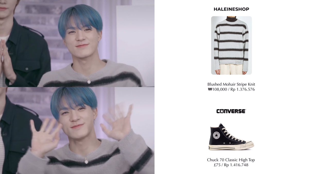 201123 - NCT VLIVE — #HALEINESHOP #CONVERSE — #NCT #NCTDREAM #JENO