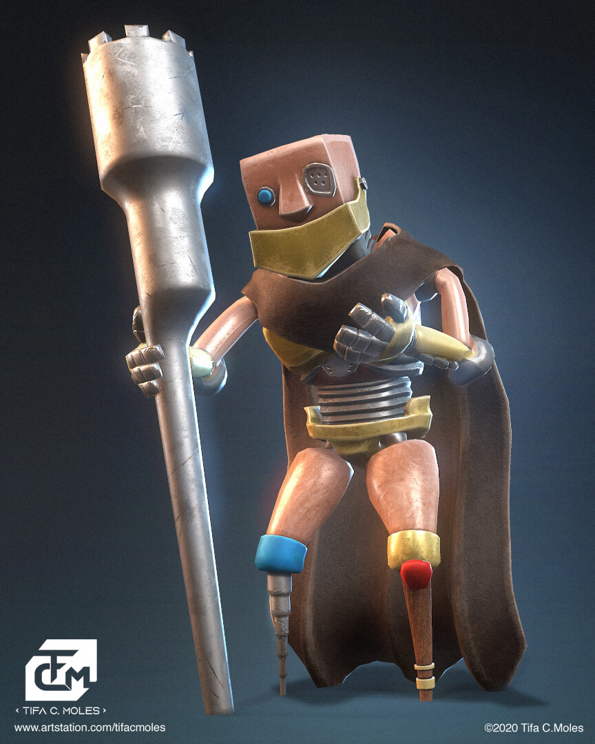 TifaCMoles's tweet photo. And the last NPCs characters for the indie videogame Search of Light
@triggerthemons
They will help you on your travel in the game! Meet The Alarife robot and the Polytropos robot!
I hope you like it 😋
#searchoflight #3dmodel #3Danimation #Kickstarter #indiegame #3dmodeling https://t.co/1TnRkRORRP