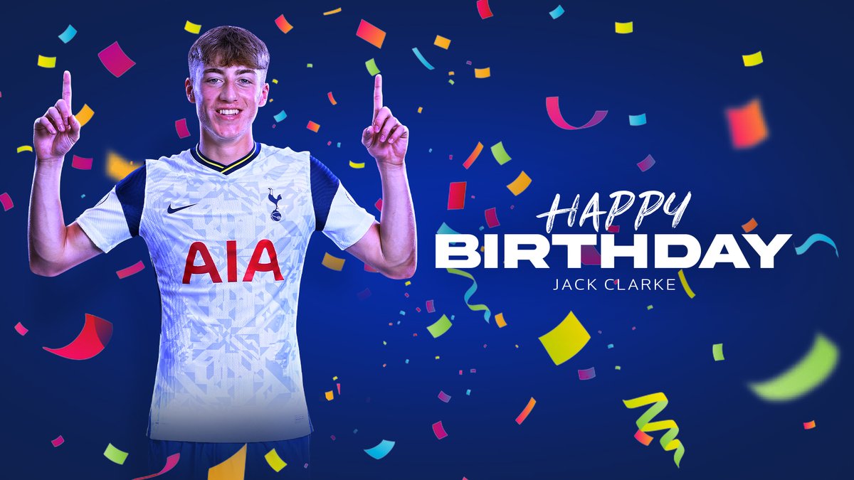 🎉 Happy birthday, @JackClarke09! #THFC ⚪️ #COYS