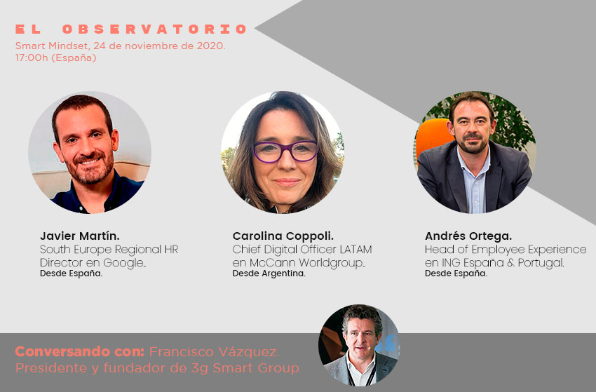 3gsmartgroup's tweet photo. E L O B S E R V A T O R I O
#SmartMindset 24 de noviembre, 17:00 hora española.
¡Regístrate! https://t.co/8trgcOEhPm
#DigitalSmartConversations #Mindset #Personas
#Los20De3g #20Aniversario3g https://t.co/kKqnHk3iqM