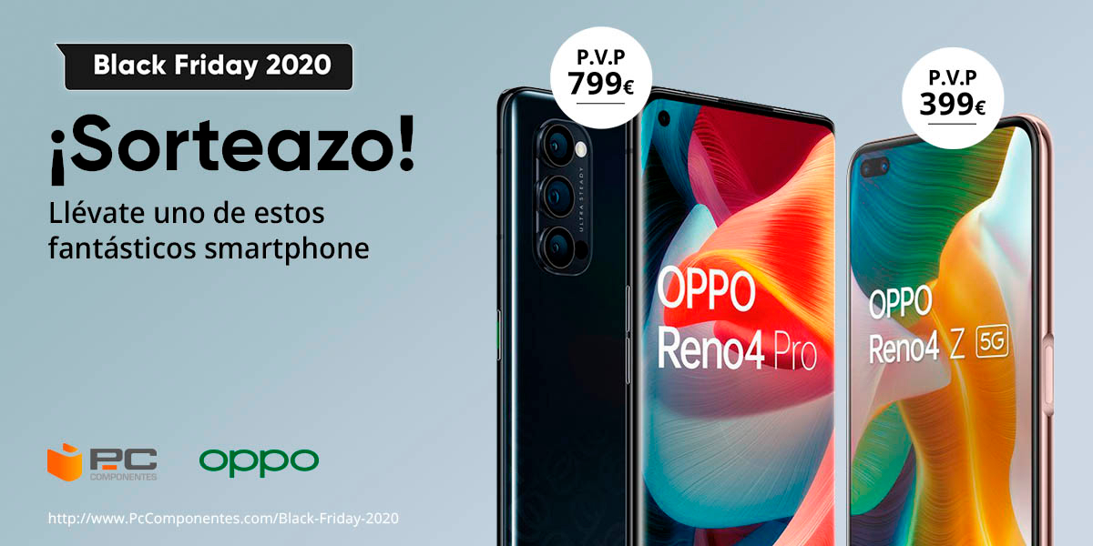pccomponentes's tweet image. 🚨SORTEAZO

📲 Llévate uno de estos dos smartphones @oppomobilees por la cara!

1⃣ RT + sigue a @pccomponentes 
2⃣ Comenta con #SigueElBlackEnPcComponentes diciendo cómo se llamaría tu grupo de WhatsApp con Elena Cañizares

😏 Y ojo a las ofertas de Oppo👉 pccom.co/3lY2Gge