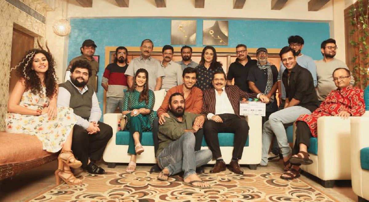 #GUJARATI FILM LAUNCHED... #PratikGandhi - winning accolades for his act in #Scam1992 - to star in #Gujarati rom-com film #VaahlamJaaoNe... Directed by Hardik Gajjar... Produced by Hardik Gajjar Films and Backbencher Pictures.