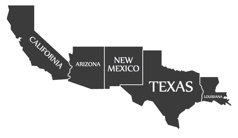 6. Tras la independencia, las normas españolas que habían regido los territorios no desaparecieron.En EEUU, sólo en 1989 aparecen más de trescientas sentencias que citaban las Siete Partidas en las Cortes Supremas de Louisiana, Texas, Arizona, Nuevo México y California.