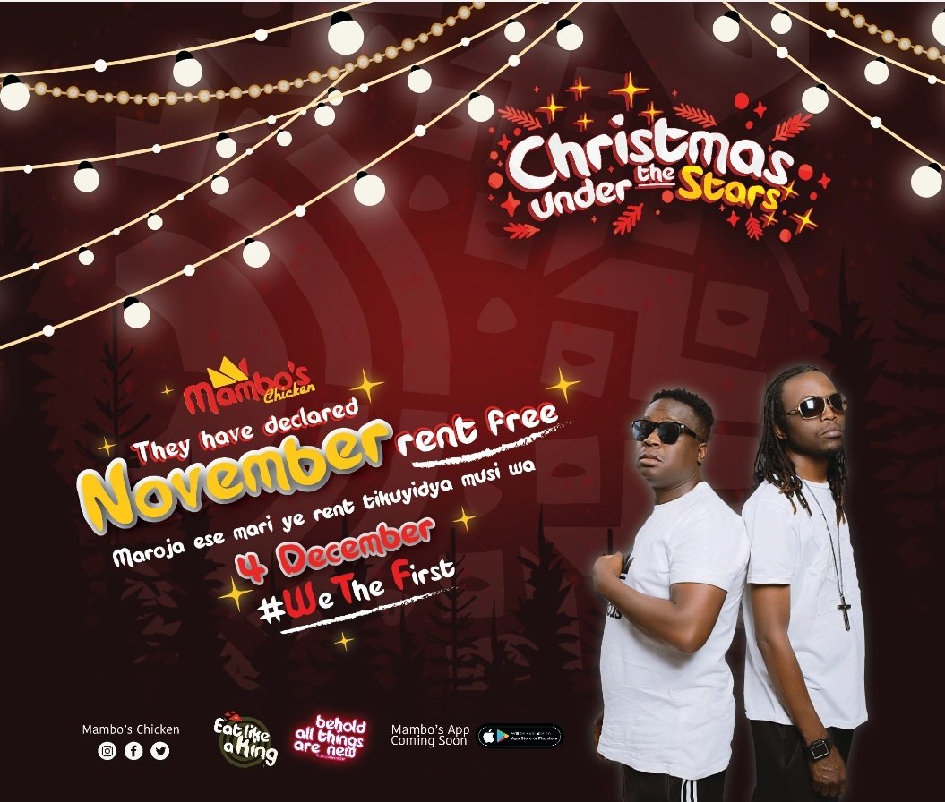 mamboschicken's tweet photo. Sometimes large is not enough, a little extra does it...
4 December
#ChristmasUnderTheStars
#WeTheFirst
#MambosChicken https://t.co/qgBGXVsHuf