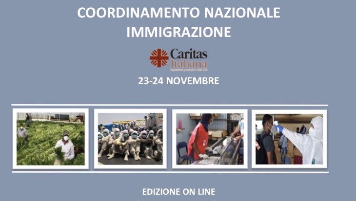 caritassr's tweet photo. Avrà luogo durante le giornate di oggi e domani, 23 e 24 Novembre, il Coordinamento Nazionale Immigrazione di @CaritasItaliana, che si svolgerà, per questa edizione, in modalità online #CNI #Immigrazione https://t.co/h1B97VTFSm