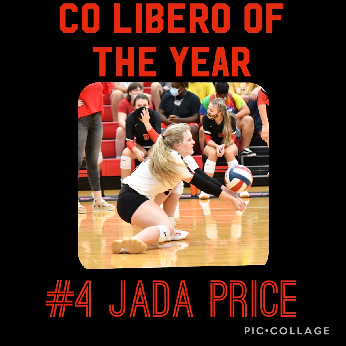 ArgyleVball's tweet photo. Congratulations to @jadaprice2022 on being named this years district Co Libero of the Year! https://t.co/mFuDyuVnmr