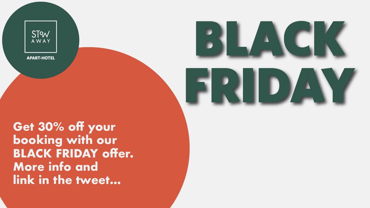 Black Friday OFFER: Enjoy 30% off your booking at our eco-friendly, luxury apart-hotel located in the heart of London's cultural district; South Bank.
.
Use discount code: BFRIDAY on our website - terms and conditons apply
.
Full derail on our website: buff.ly/2OMk74u