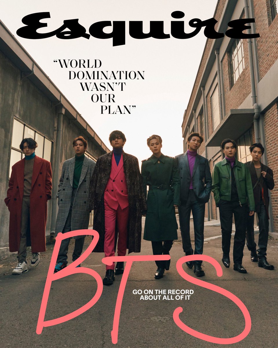 BTS x ESQUIRE Full HD. @BTS_twt  #BTS_BE  #LifeGoesOn