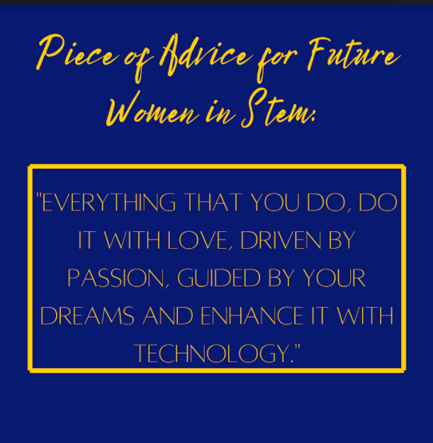 tywlsrobotics's tweet image. Spotlight of the Week for Women in STEM: Andrea Chaves