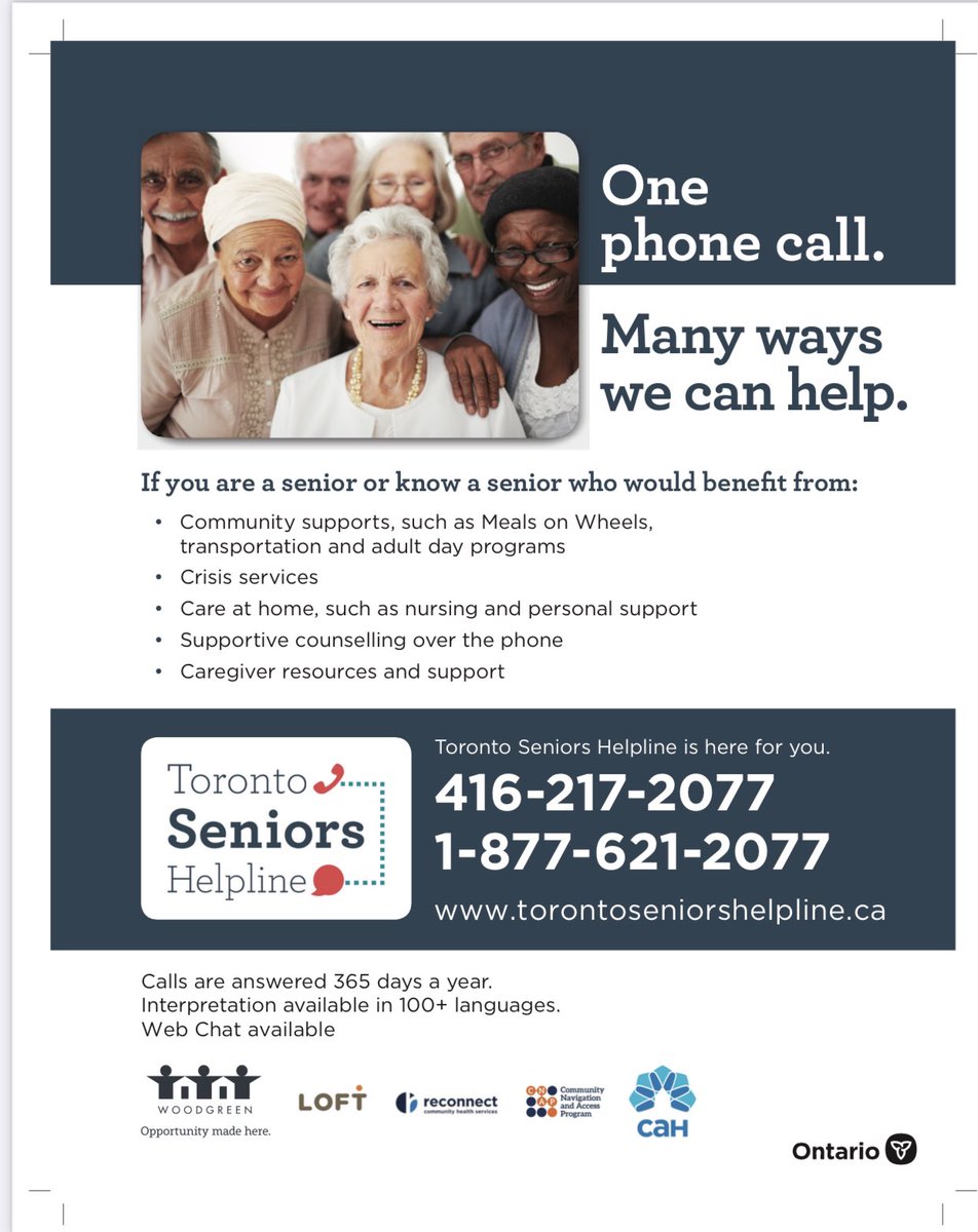 IrishTPScop's tweet image. As @cityoftoronto enters another lockdown, if you know a senior who may need help, please contact the Toronto Seniors Helpline: 416-217-2077 (available in over 100 languages) torontoseniorshelpline.ca 
@InspMac
