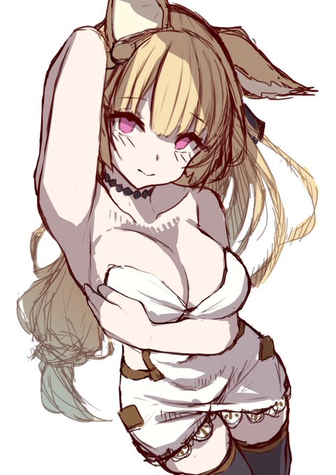 昔に描いた防具なしユイシスらふがき 