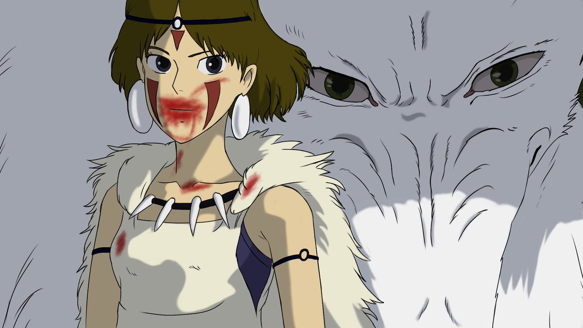 Adrimardon's tweet photo. Princess mononoke Redraw

#princessmononoke #Redraw #dibujo #art https://t.co/oLWiaPI1UN
