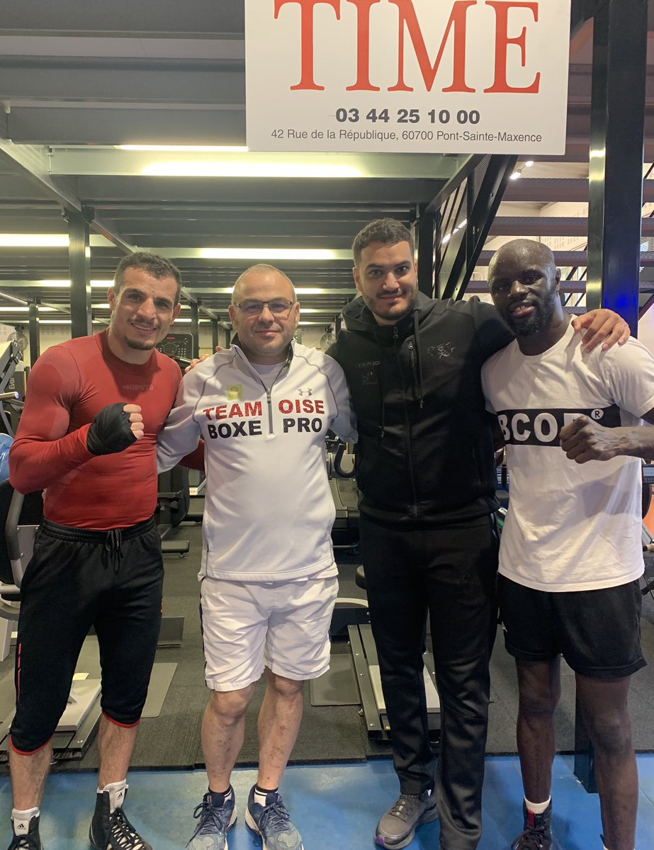 BCOPSM's tweet photo. Jour de sparring avec Massi TACHOUR (co-challenger au titre de l’UE, ce 5/12 à Levallois). #yvanmendy #thelion #oise #pontsaintemaxence #boxepro https://t.co/6jg0ijMkRA
