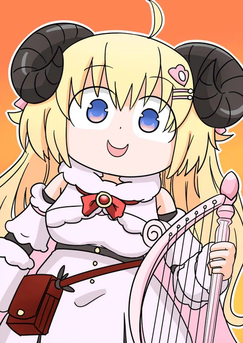 ガンギマリわため「わためは悪くないよねぇ?」#つのまきあーと 