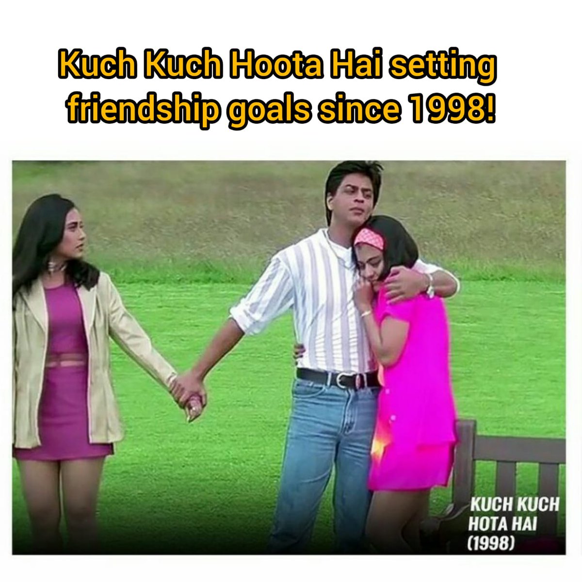Kuch kuch hota hai since 1998!🤪
#KaranJohar #DharmaProductions #Bollywood #KuchKuchHotaHai #BestMovies #BollywoodMovies #Entertainment #BestFilmMaker #BestDirector #BestMovie #Director https://t.co/vDVwywDUN7