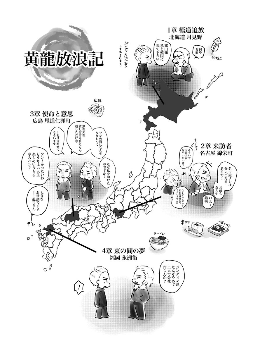 龍ハン放浪記まとめ 