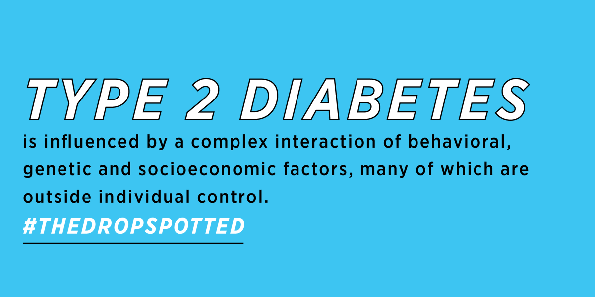 BeyondType1's tweet photo. #Type2diabetes occurs when the body cannot properly use insulin, a hormone that regulates blood sugar. Although there isn’t a single cause for this form of diabetes, there are various risk factors associated with it. Learn about them 👉 https://t.co/TVNKz0fFWp
#TheDropSpotted https://t.co/2vbgFQWvgZ