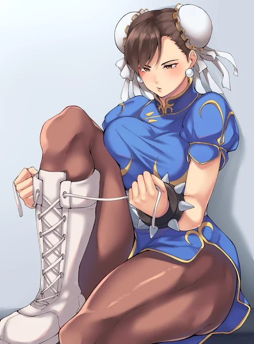 春麗、戦闘準備! 