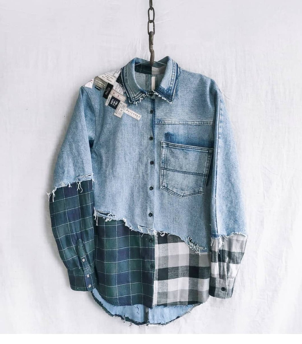 koostyleuk's tweet photo. 💫💫MONDAY #FASHIONINSPIRATION 💫💫Starting the week with this piece by kazu cl 👏🏼👏🏼👏🏼

Inspiring us to continue the duty of #recycling old &amp; damaged garments ♻️How amazing does this mash up look?

#upcycling #ReduceReuseRecycle #recycle #recycledfashion #upcycle #reduce https://t.co/H5NfjXdRiO