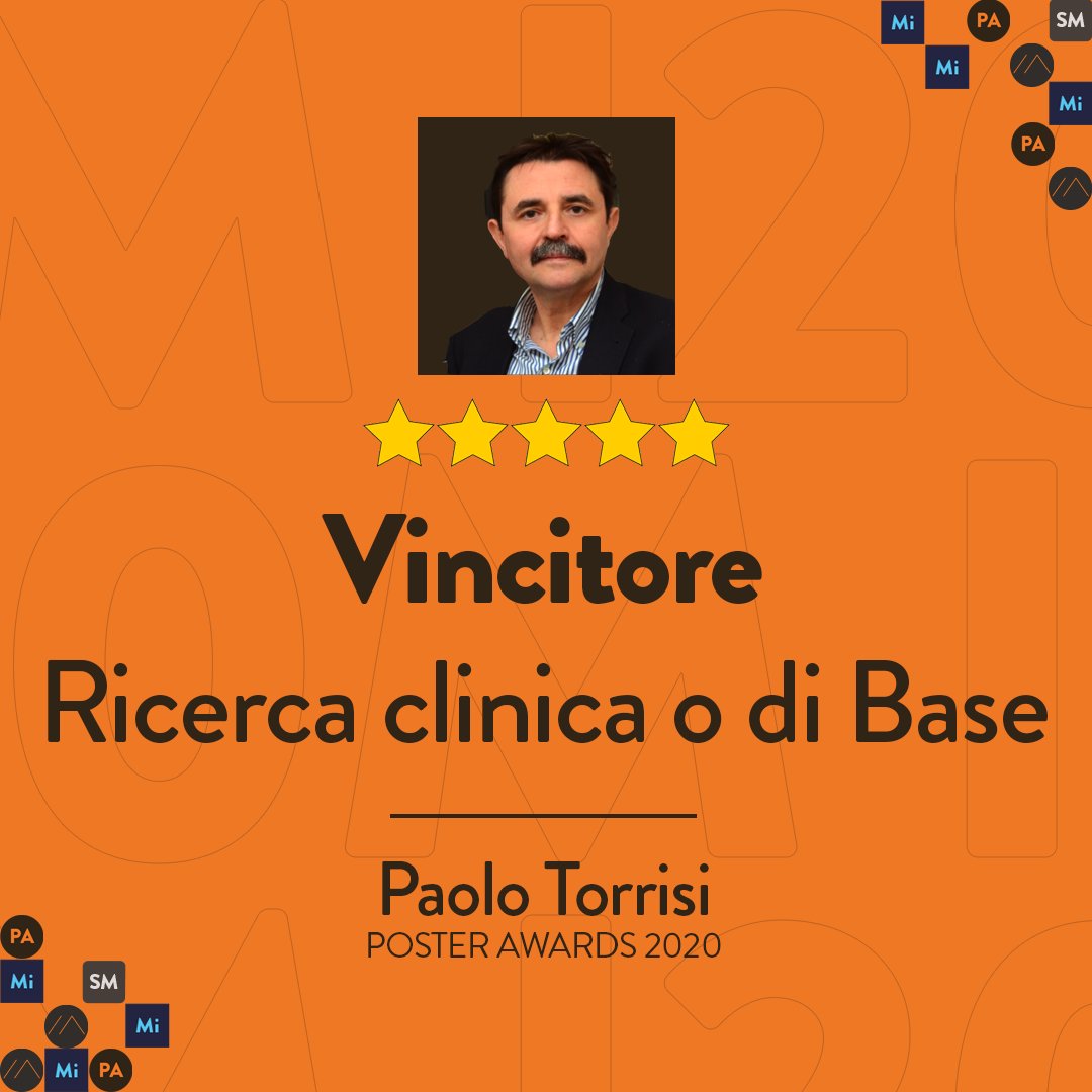 IAOonline's tweet photo. #Milano2020 #IAOonline #2000eventi 
Paolo Torrisi è il vincitore della sezione "Ricerca Clinica o di Base" per il contest #PosterAwards.
https://t.co/rpLKJKyRKy
https://t.co/uNkOGkC5mC

Le iscrizioni 2021 per diventare Socio IAO sono aperte, vai su 
https://t.co/feXnQdk48r https://t.co/X1JhHzQUuk