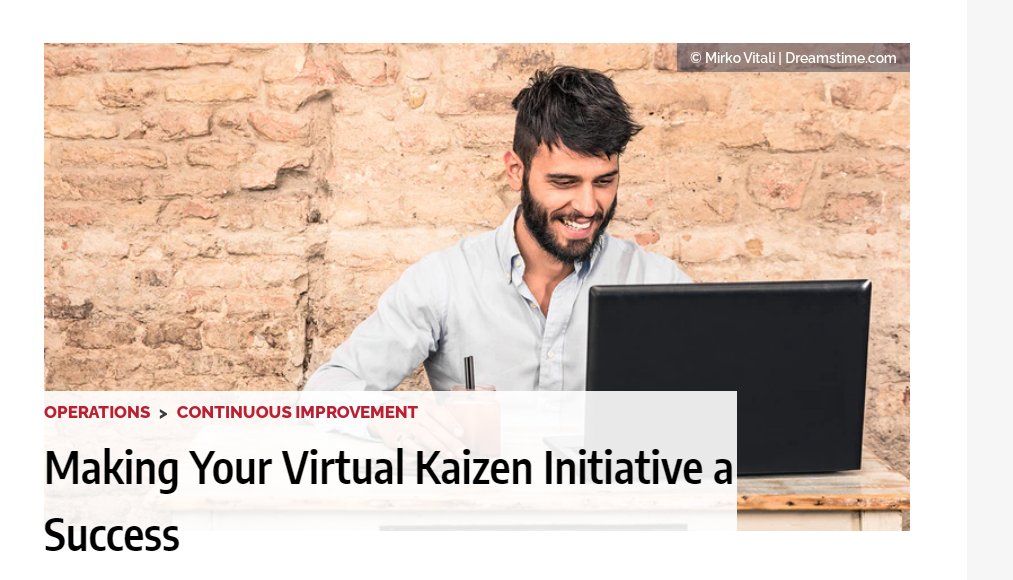 RyderEMS's tweet photo. Working remotely shouldn't keep you from being efficient. Learn best practices to keep your #VirtualKaizen running smoothly. 
https://t.co/a19U492G4m https://t.co/0DU7jH1yaR