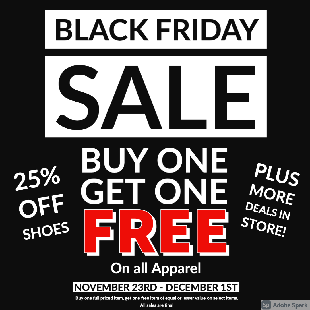 Our Black Friday sale starts TODAY and runs until December 1st!