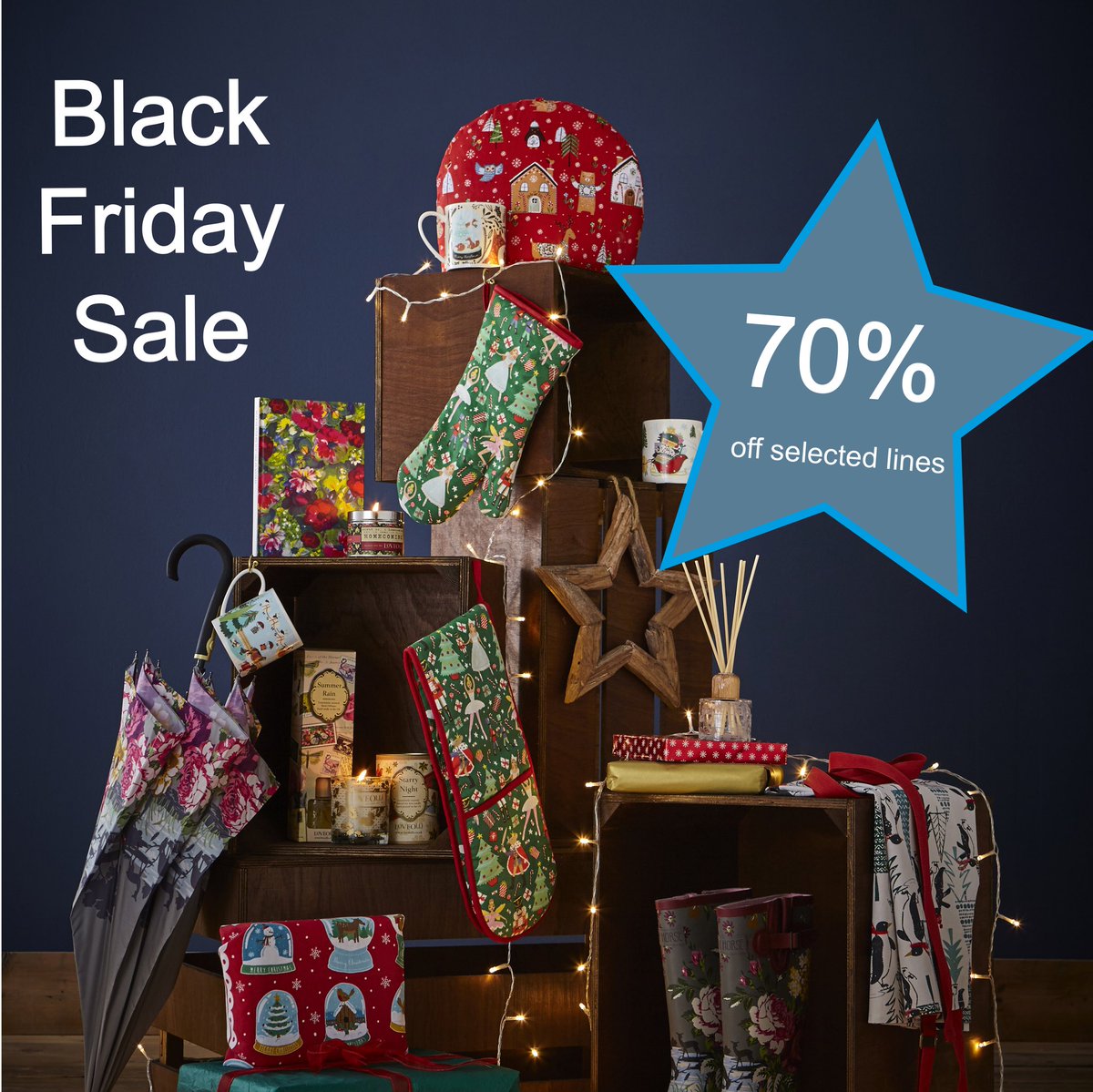 Don’t forget our Black Friday sale, with up to 70% off on selected lines.
Shop.ulsterweavers.com