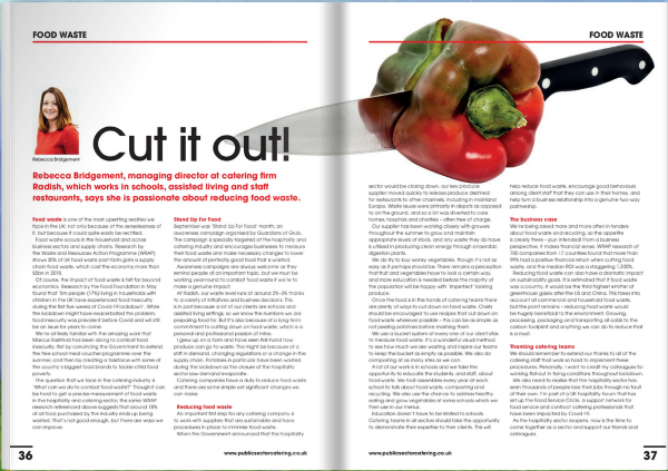 PSCMagazine's tweet photo. Rebecca Bridgement, managing director at catering firm @RadishAllGood part of @Churchill_Group on why she is passionate about reducing food waste https://t.co/D1iiOSVY9G

#FoodWaste #PSCMagazine #PSCMag https://t.co/ltuyf2YACa