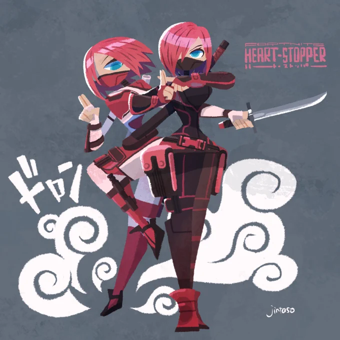 ハートストッパー?
#FortniteArt #Fortnite
 #フォートナイトイラスト https://t.co/3Kwmia4Qj5 