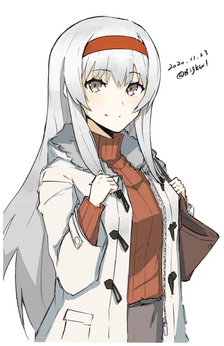 #艦これ版深夜の真剣お絵描き60分一本勝負
#艦これ版真剣お絵描き60分一本勝負_20201123
翔鶴 