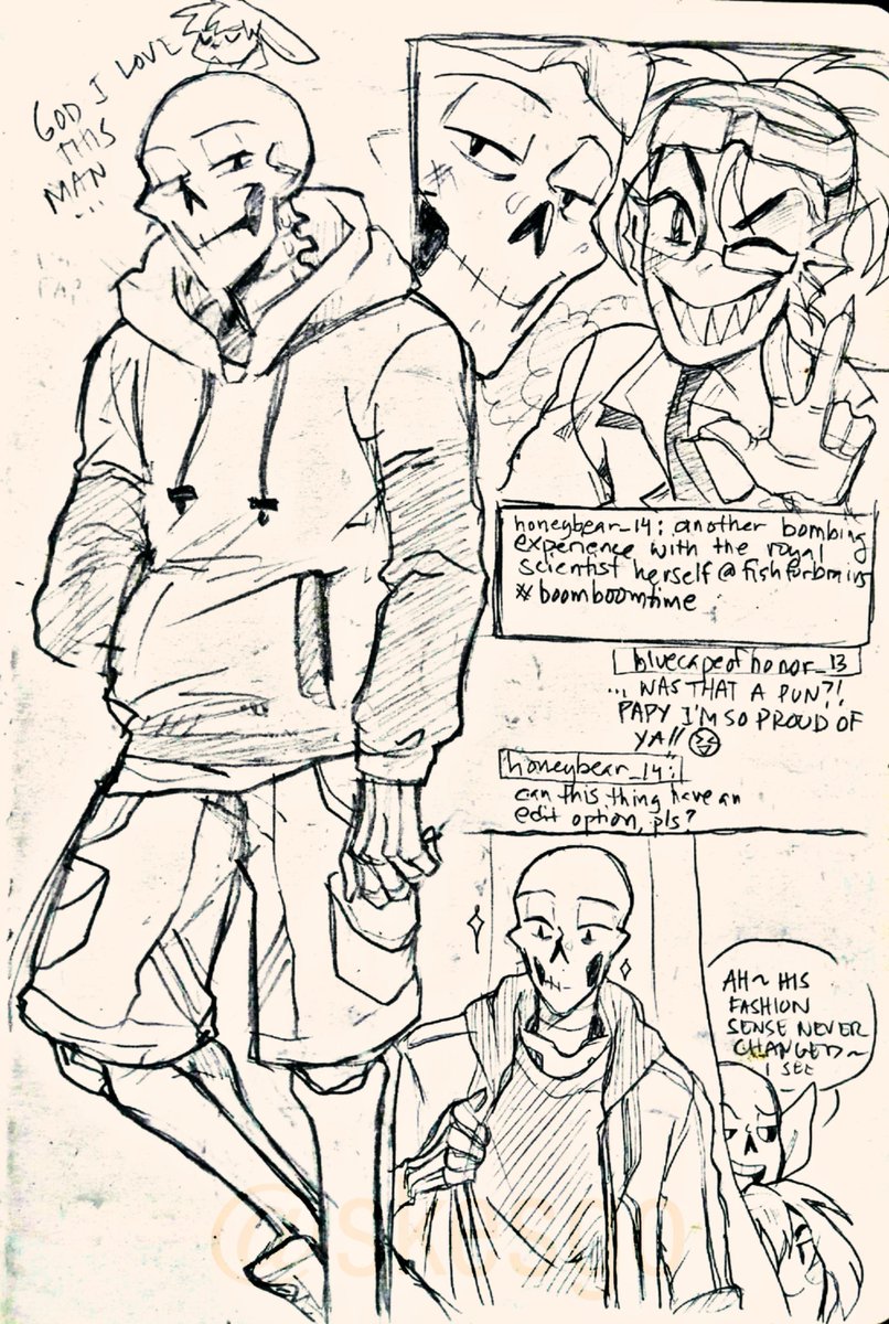 skezgou's tweet photo. Old Cinnamon (US!Papyrus) Sketch dumps from months ago
I miss drawing him now qwq
#underswap #underswapapyrus #papyrus #uspapyrus #undertale #undyne #chara #sketches https://t.co/IK61Im9sFT