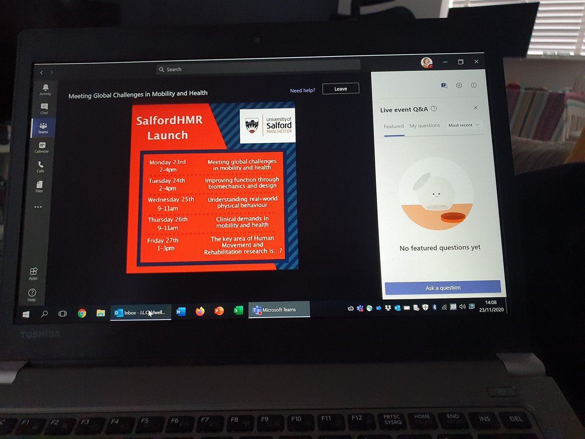 And we're live......