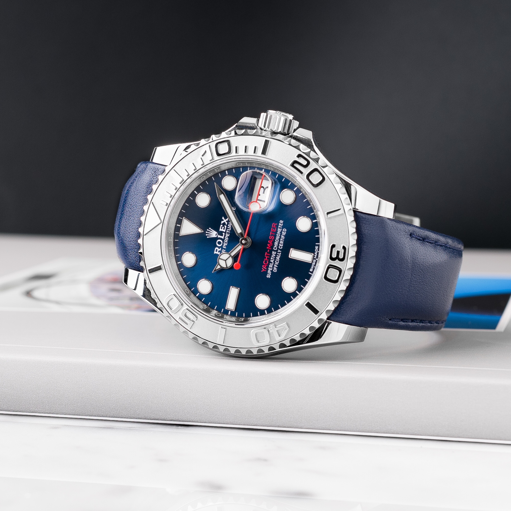 Everest Horology Products on X: The blue dialed Yacht-Master is