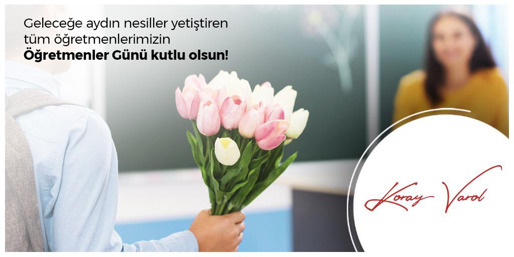Geleceğe aydın nesiller yetiştiren tüm öğretmenlerimizin Öğretmenler Günü kutlu olsun!
#korayvarol #korayvarolakademi #korayvarolokulları #kvayayınları #öğretmen #öğretmenlergünü #ogretmen