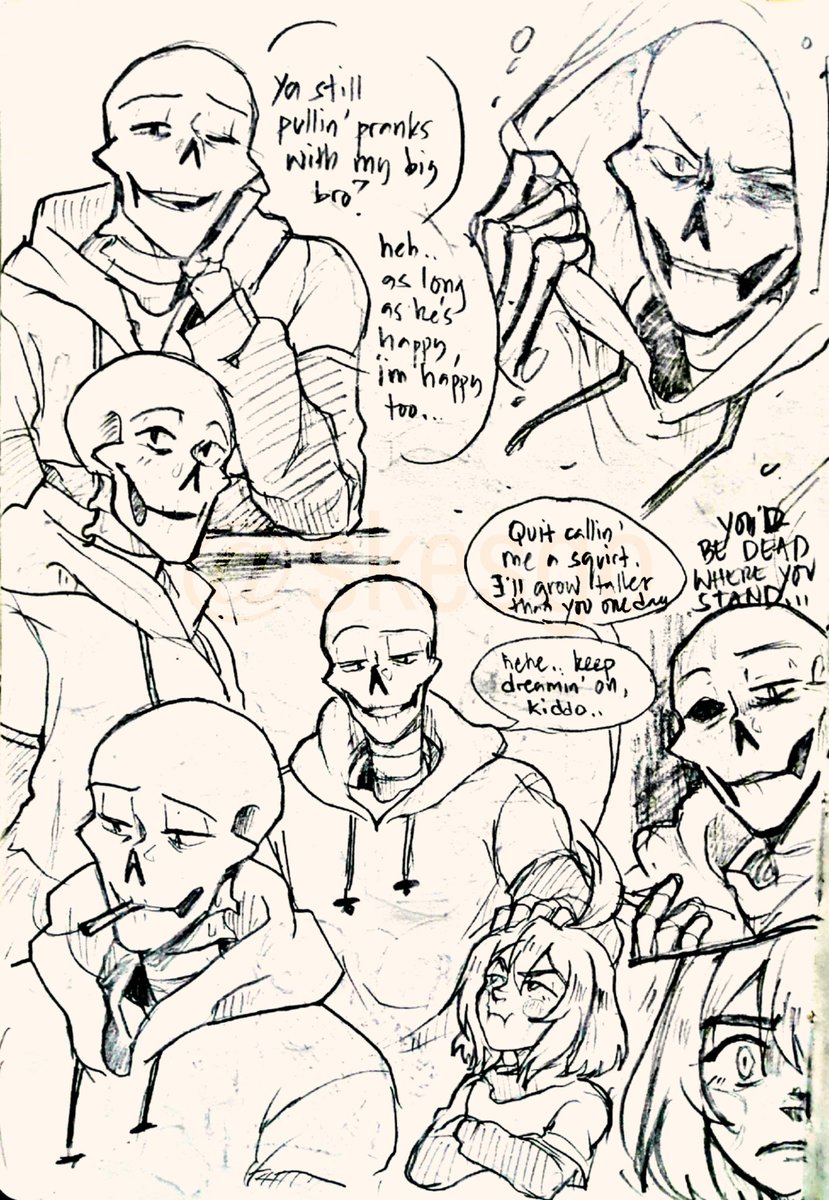 skezgou's tweet photo. Old Cinnamon (US!Papyrus) Sketch dumps from months ago
I miss drawing him now qwq
#underswap #underswapapyrus #papyrus #uspapyrus #undertale #undyne #chara #sketches https://t.co/IK61Im9sFT